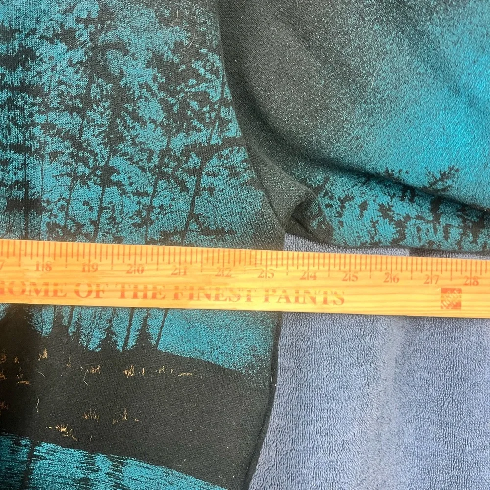 x Vtg Sweater Men XL Black Eagle fDouble
Sided Graphics Are Mint 3 Button Casual - Picture 10 of 12